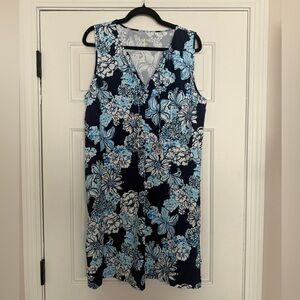 Lilly Pulitzer Johana Cover-Up Dress~XL~Bouquet All Day $108